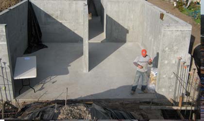 Residential basement